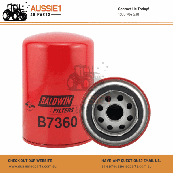 Baldwin Spin-on Lube Filter B7360 (253418130169)