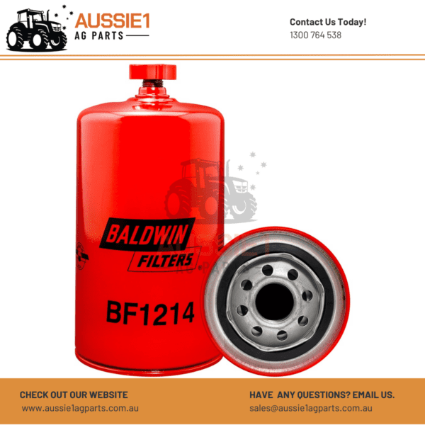 Baldwin BF1214 Spin-on Fuel Filter (P558000, FS1214)
