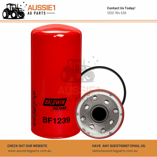 Baldwin BF1239 Spin-on Fuel Filter (700-23, 700-68)