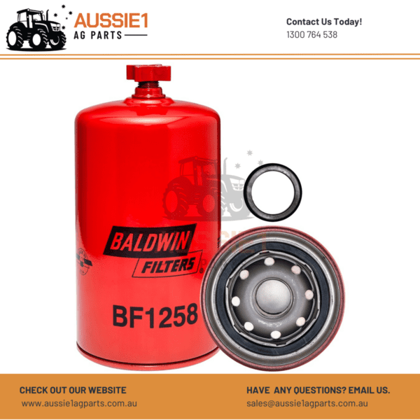 Baldwin BF1258 Spin-on Fuel Filter (FS1001)