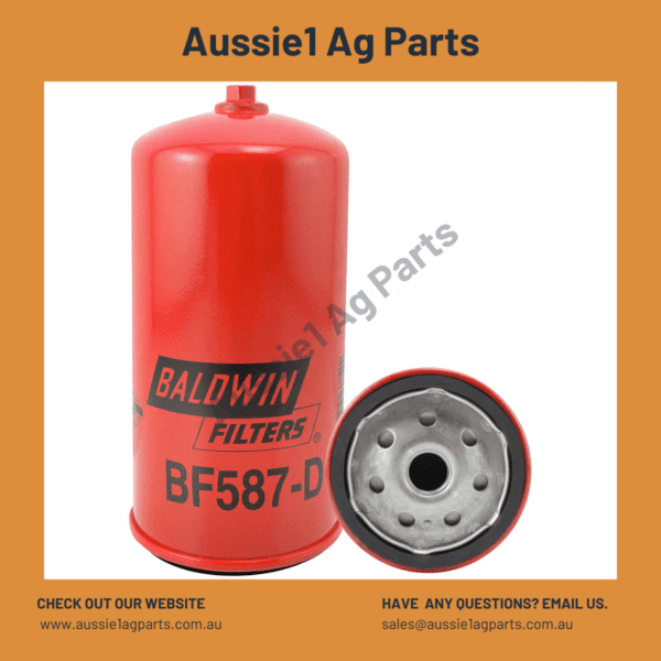 Baldwin BF587-D Spin-on Fuel Filter (2133943, 3132428-R91, 8385932)