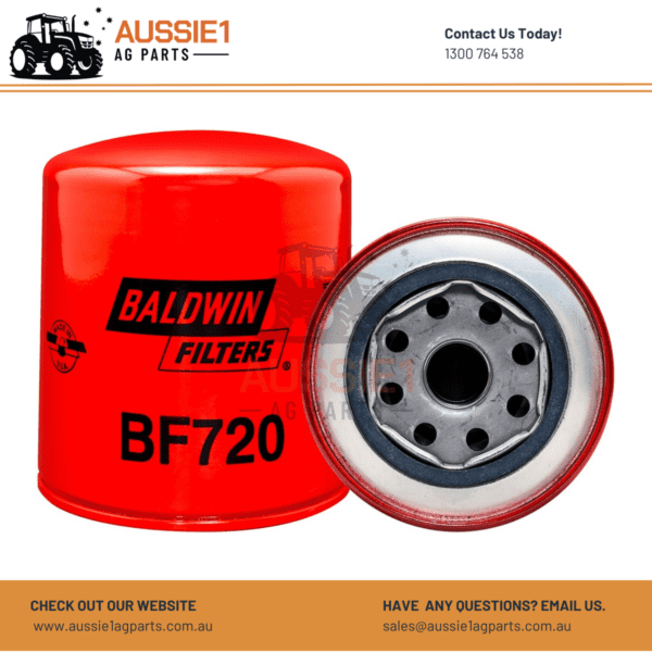 Baldwin BF720 Spin-on Fuel Filter (96-6396, 2451U-1722A, ME035829)