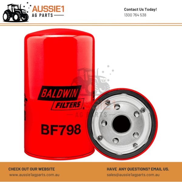 Baldwin BF798 Spin-on Fuel Filter (96-9625, 2451U-2112, ME056280)