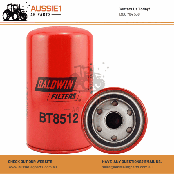 Baldwin BT8512 Spin-on Hydraulic Filter (5612546, 7004209, 480101)