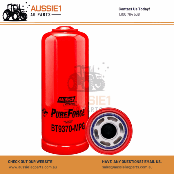 Baldwin BT9370-MPG Hydraulic Filter (RE205726, RE39527)