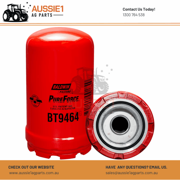 Baldwin BT9464 Spin-on Hydraulic Filter (5I8670, 5I8670X)