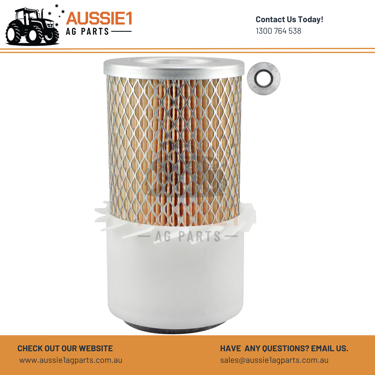 Baldwin PA2778-FN Axial Seal Air Filter with Fins (16546-00H10)