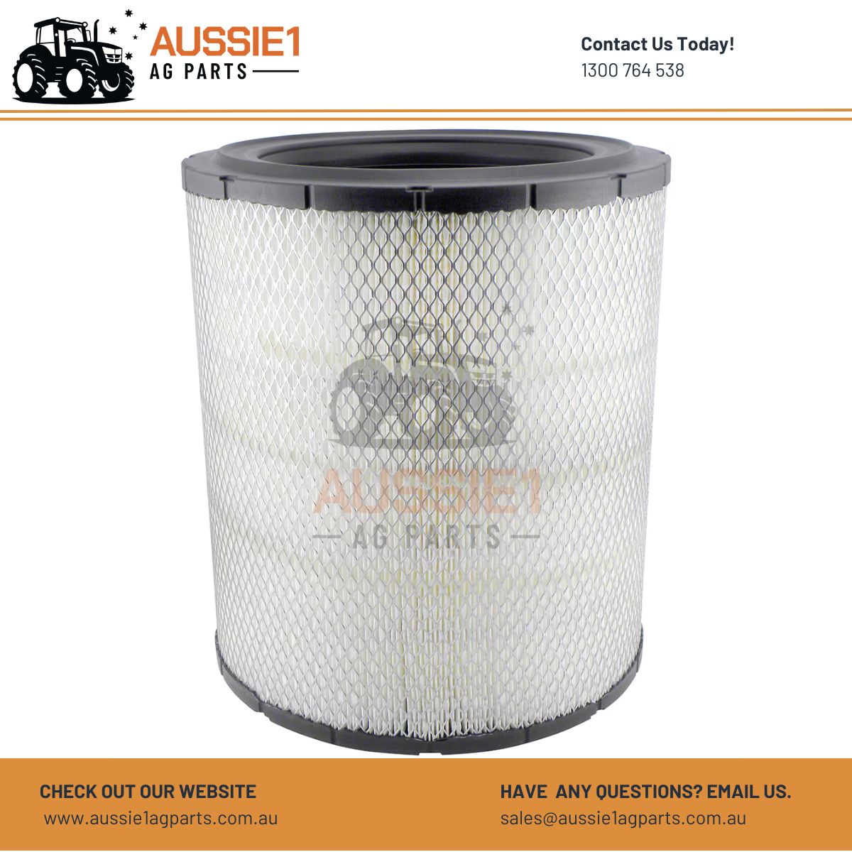 Baldwin RS5455 Radial Seal Outer Air Filter (367349A1, 87409371)