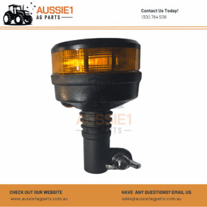 OEX Slimline Amber LED Beacon Din Pole Mount ACX2369