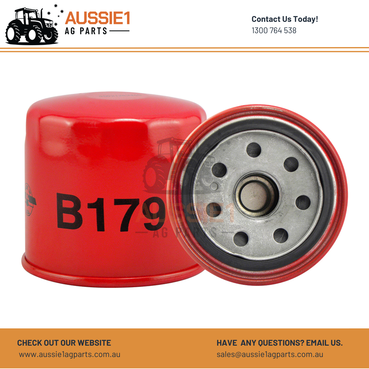 Baldwin B179 Spin-on Lube Filter (70000-15241, 2535206, 124450-35100)