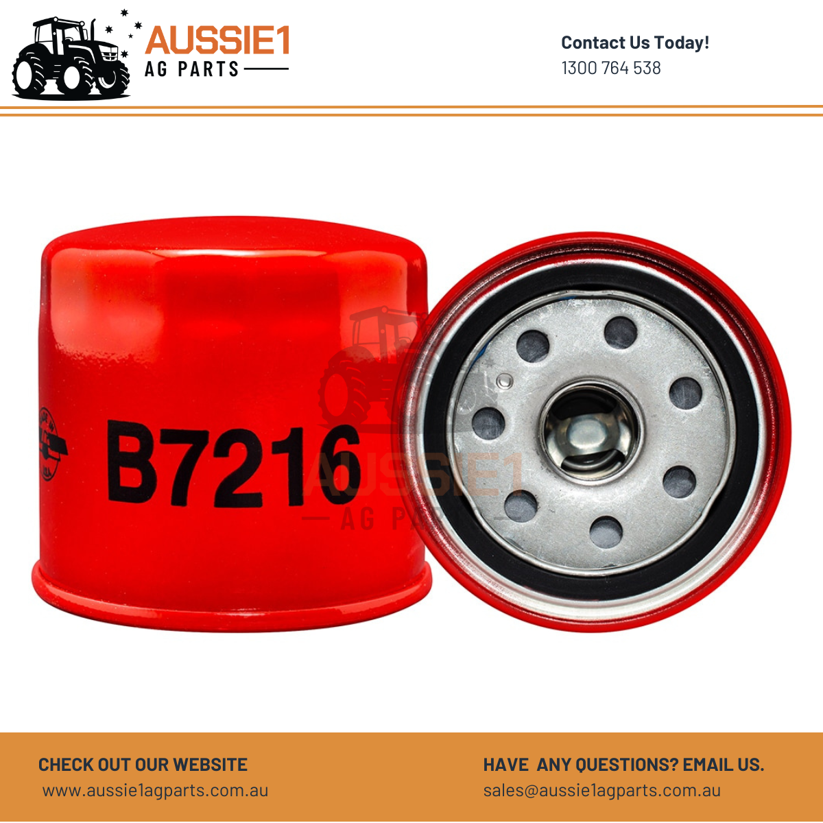 Baldwin B7216 Spin-on Lube Filter (M806419)