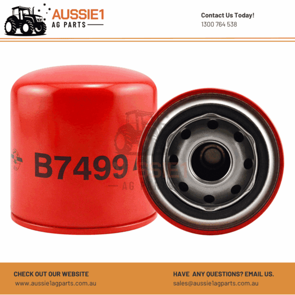 Baldwin B7499 Spin-on Lube Filter (87679496, 504182581)