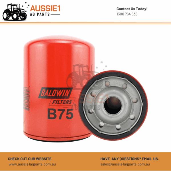 Baldwin B75 Spin-on Lube Filter (9N6007, 1-13240-122-0)