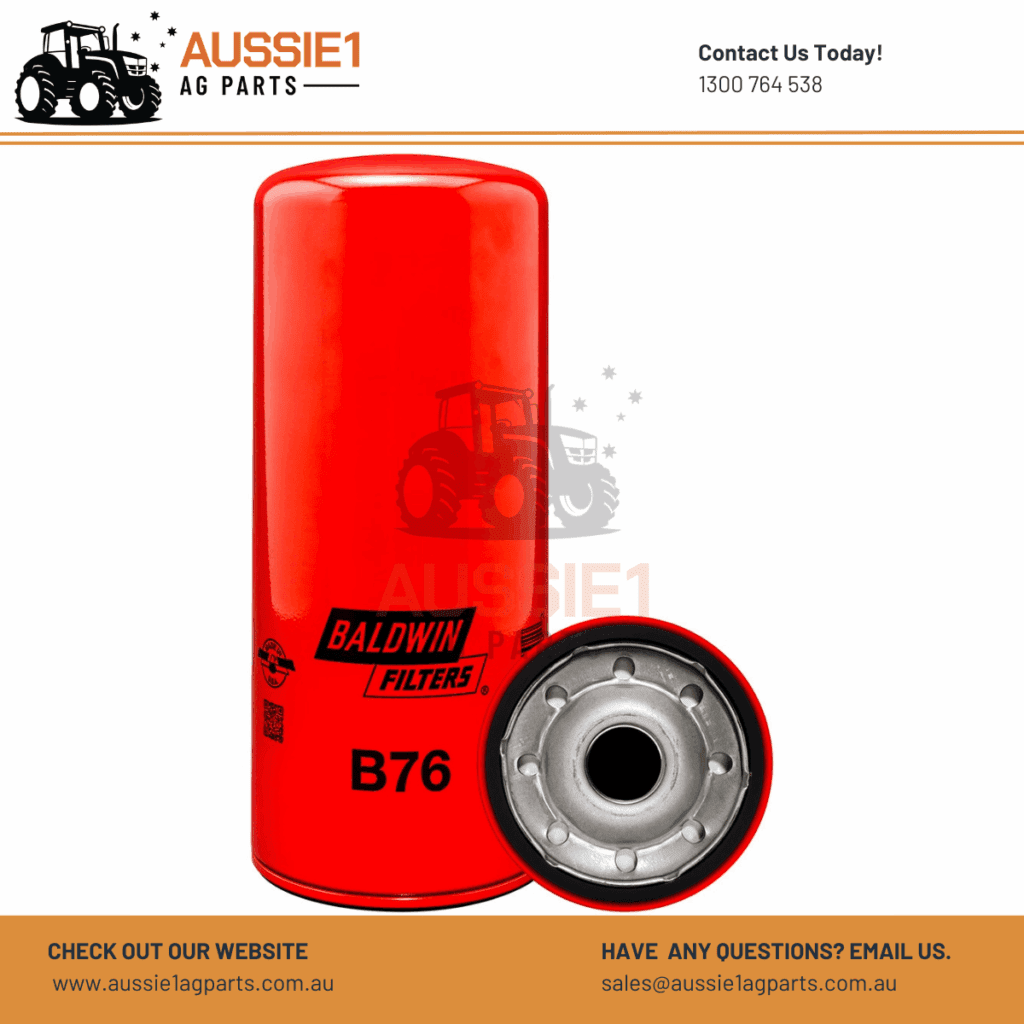 Baldwin B76 Spin-on Lube Filter (1R0739, 485GB3191)