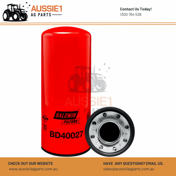 Baldwin BD40027 Spin-on Lube Filter (RE572785, RE530107, RE557343, RE561823)