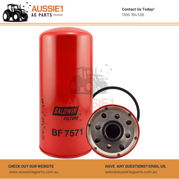 Baldwin BF7571 Spin-on Fuel Filter (700-19, 800-10)