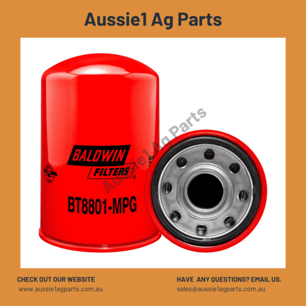 Baldwin BT8801-MPG Spin-on Hydraulic Filter (AT184206, 1233914-H1)