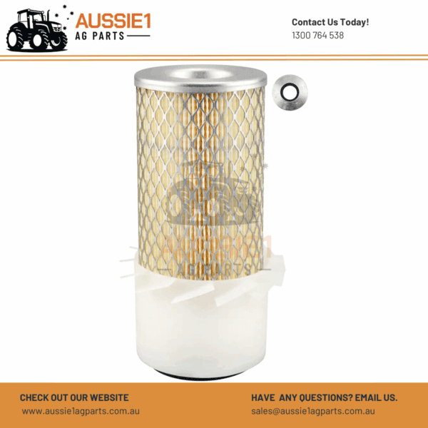 Baldwin PA1865-FN Air Filter Element with Fins (M73009, 70246364, D82571)