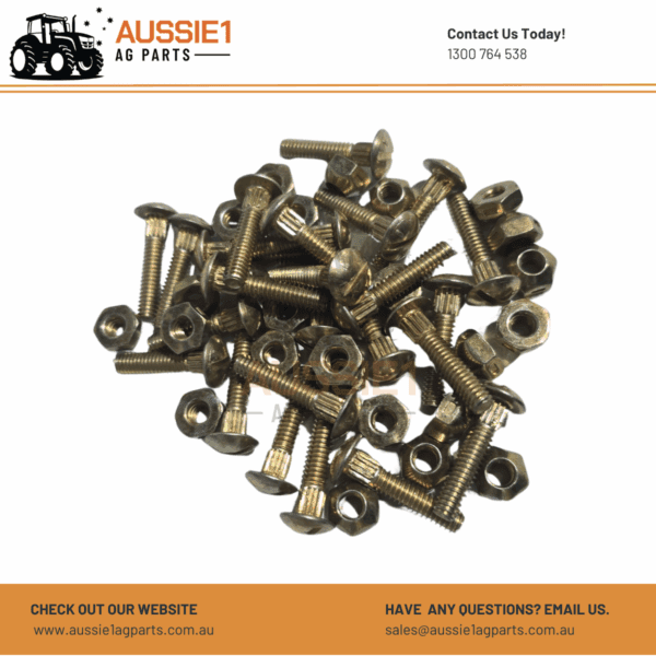 Bolt and Nut Pack of 25 to Suit Case/MacDon Knife Sections (1979166C1)