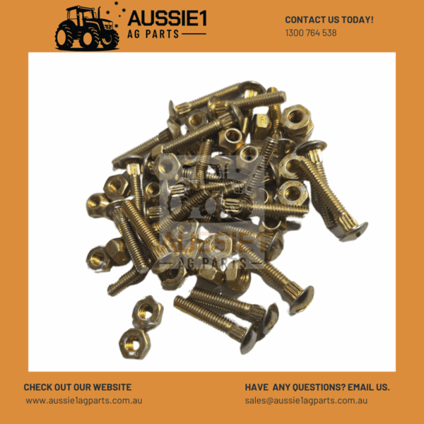 Bolt and Nut Pack of 25 (458-037, 904-504, BN038)