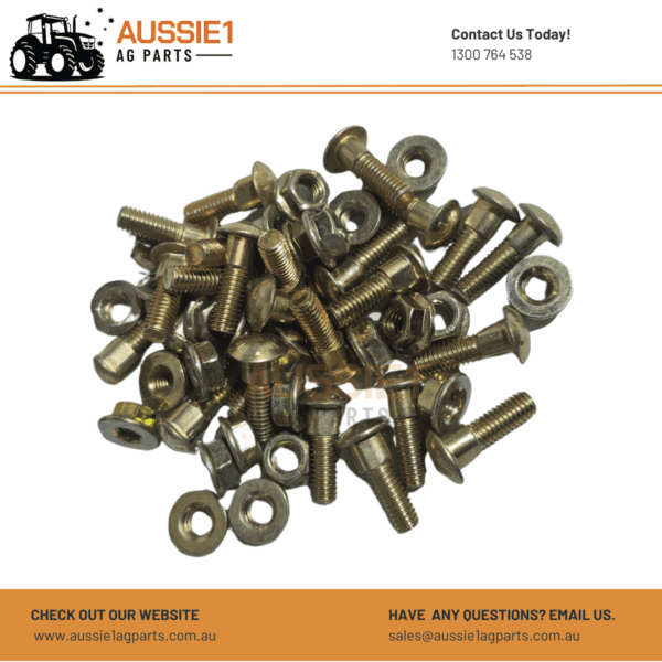 Bolt and Nut Pack of 25 to Suit John Deere (H158342, 14M7303)