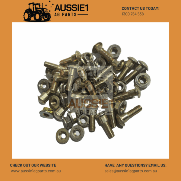 Bolt and Nut Pack of 25 to Suit John Deere (H158342, 14M7303)